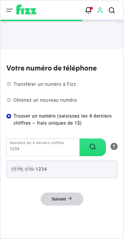 Activation : Choisir Les 4 Derniers Chiffres De Mon Numéro De Téléphone ...